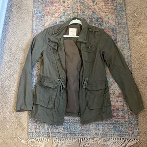 Woman’s Green army jacket